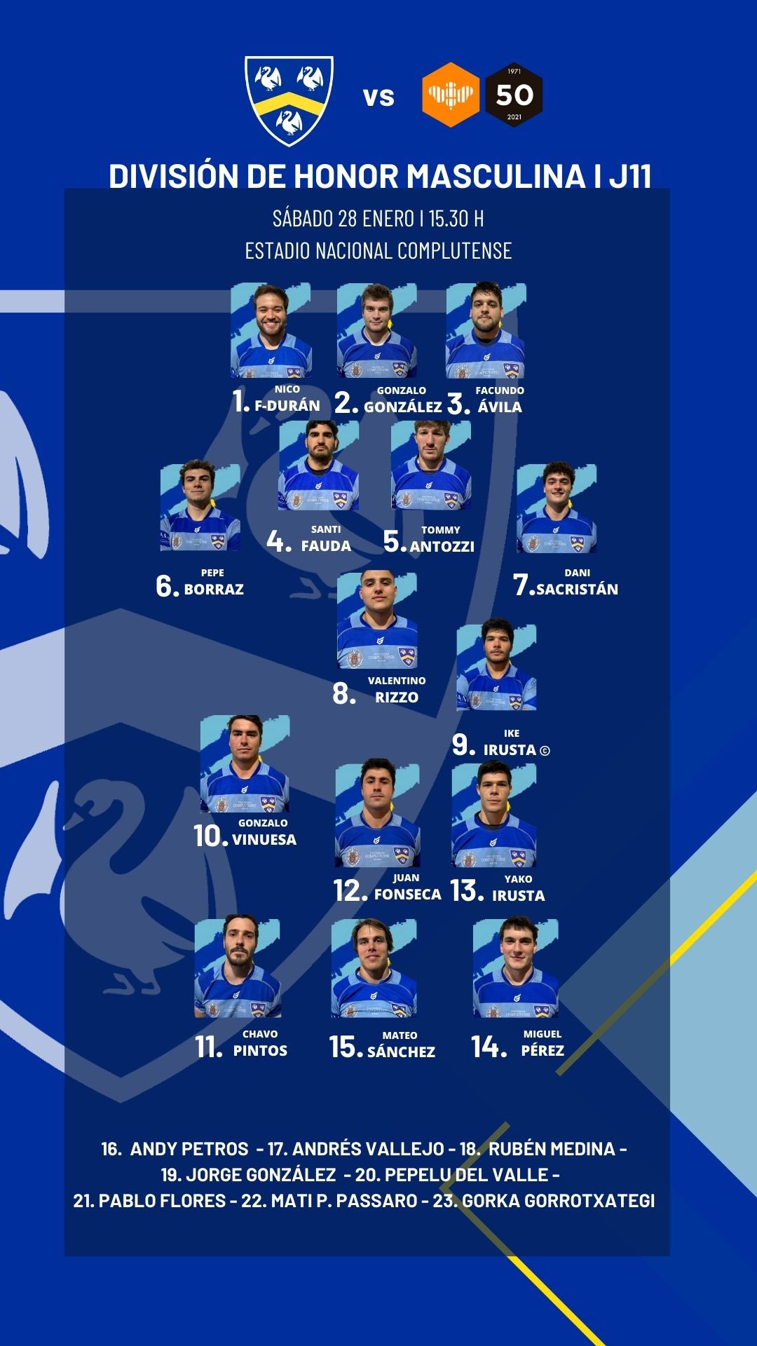 Club de Rugby Complutense Cisneros (Cisneros_Rugby) / Twitter