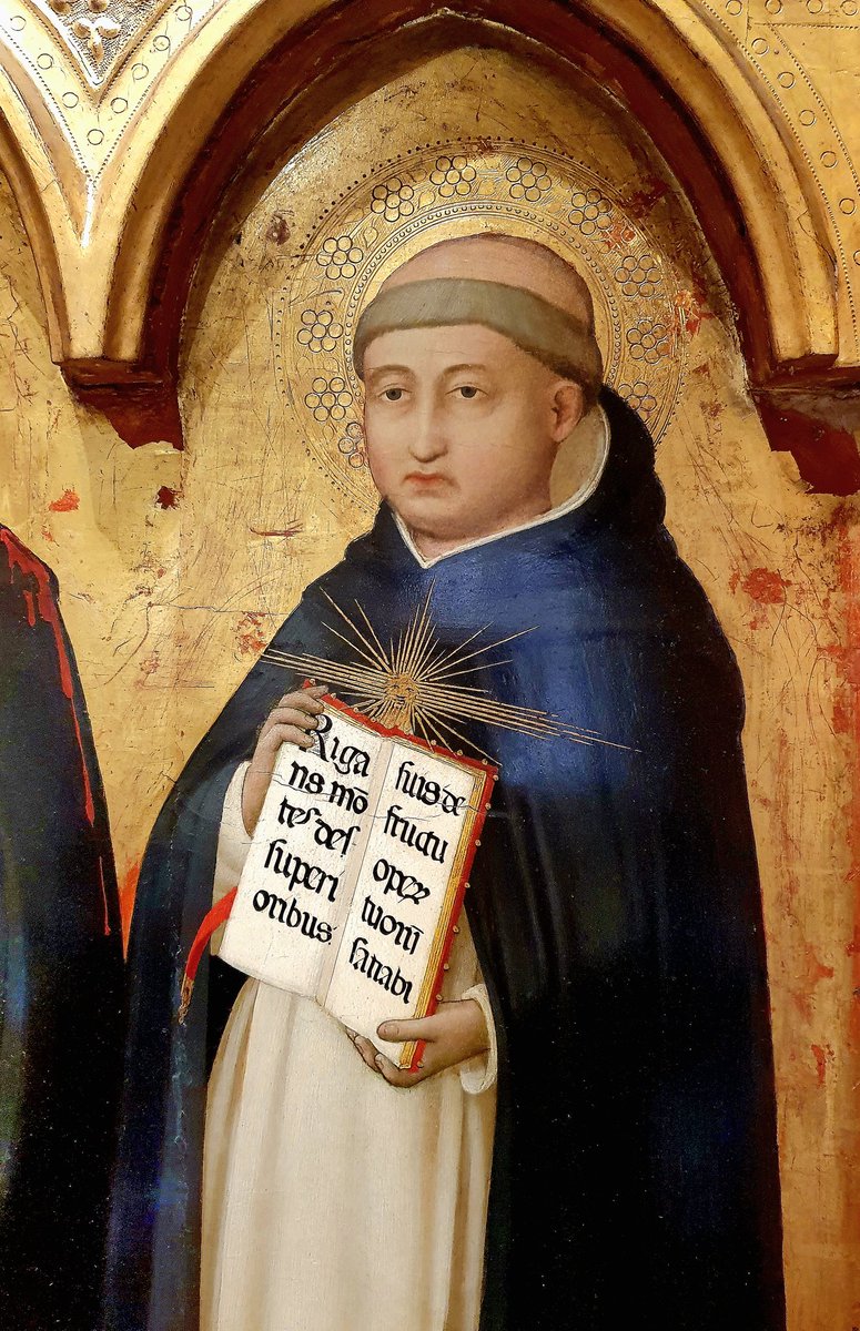 #BeatoAngelico, San Tommaso d'Aquino, Pala di San Pietro Martire. #FraAngelico, St.Thomas Aquinas, St.Peter Martyr Altarpiece.
#MinisterodellaCultura #mic_italia #Direzionemuseitoscana #museodisanmarco #sanmarcofirenze #museitaliani #art #beauty #santommaso  #thomasaquinas