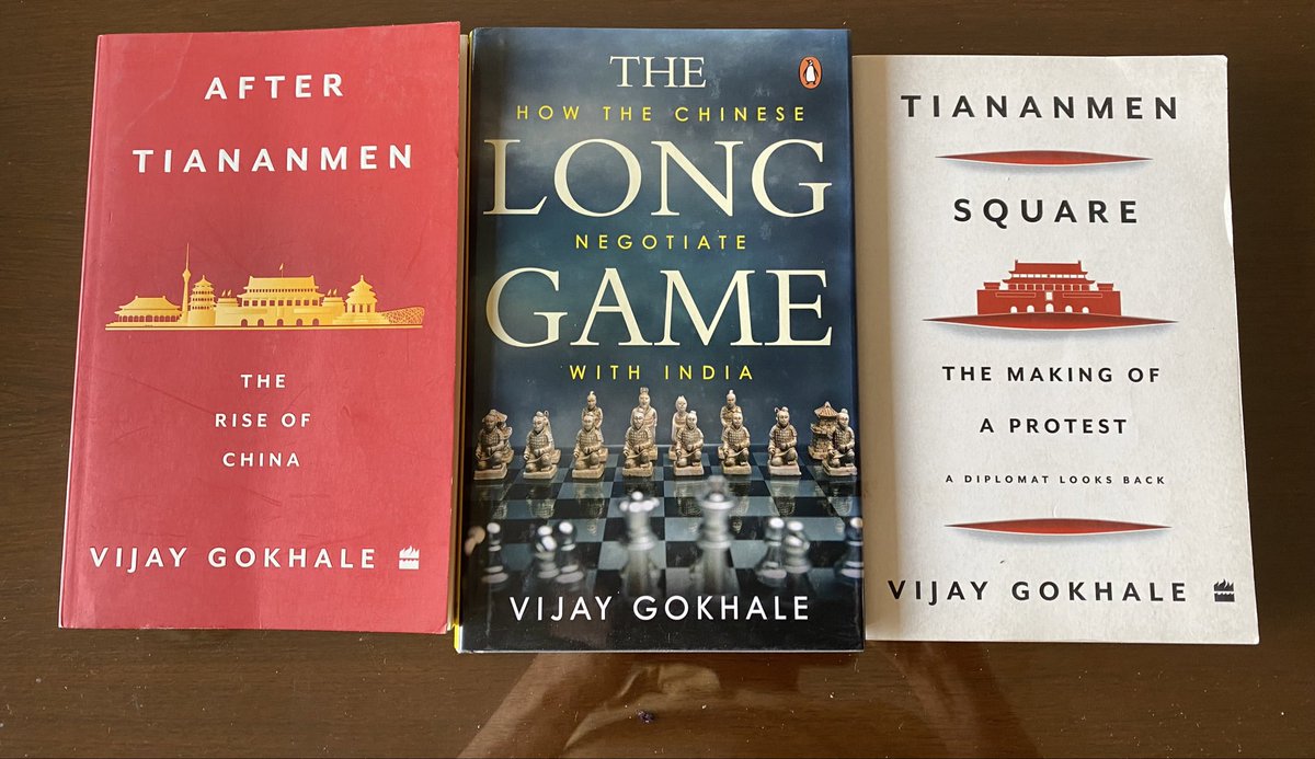 VGokhale59's tweet photo. Three years ago, today, I completed public service and started a new innings. 3 books on China, and…1/2 https://t.co/6VFKeo4WkH