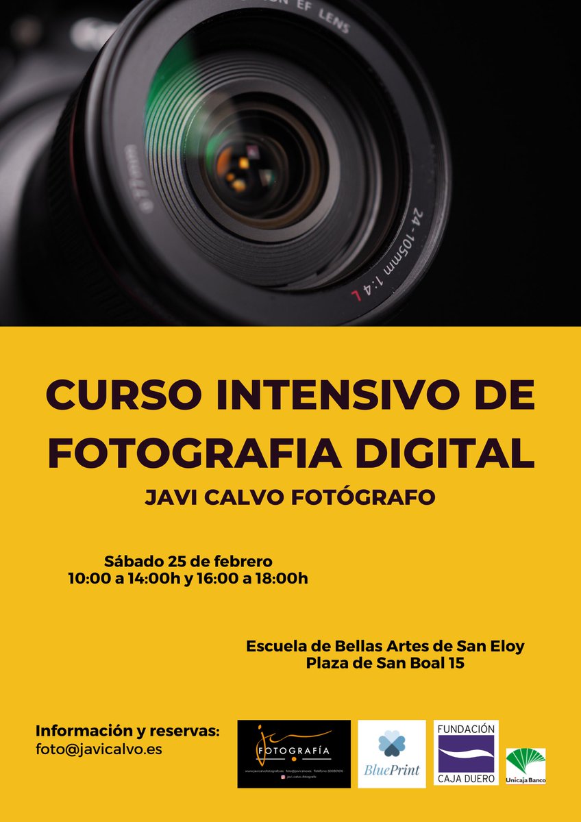 blueprint_pf's tweet photo. Nuestras actividades del mes de febrero ya confirmadas :
18 de febrero @ElJardinSecret0 Taller de #cianotipia #Plasencia 
25 de febrero @funcajaduero Curso Intensivo de #fotografia Digital #Salamanca 

Nos vemos pronto!!! https://t.co/OZSs7LJINS