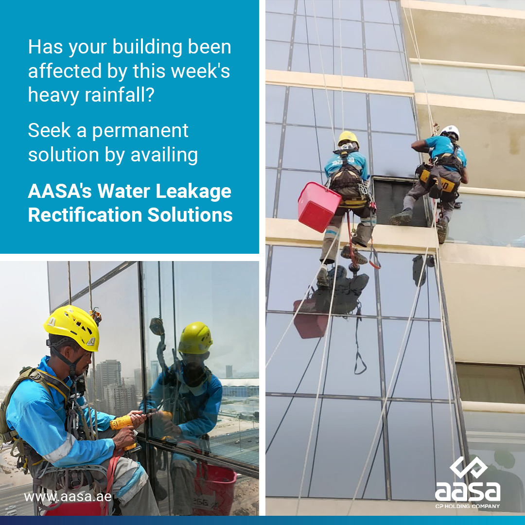 Has your building suffered with water leakages during the heavy rain this week?

AASA Group has a water leakage rectification solution. 

Enquire: aasa.ae/contact-us/

#aasagroup #waterleakage #construction  #buildings #dubai #dubaicity #UAE