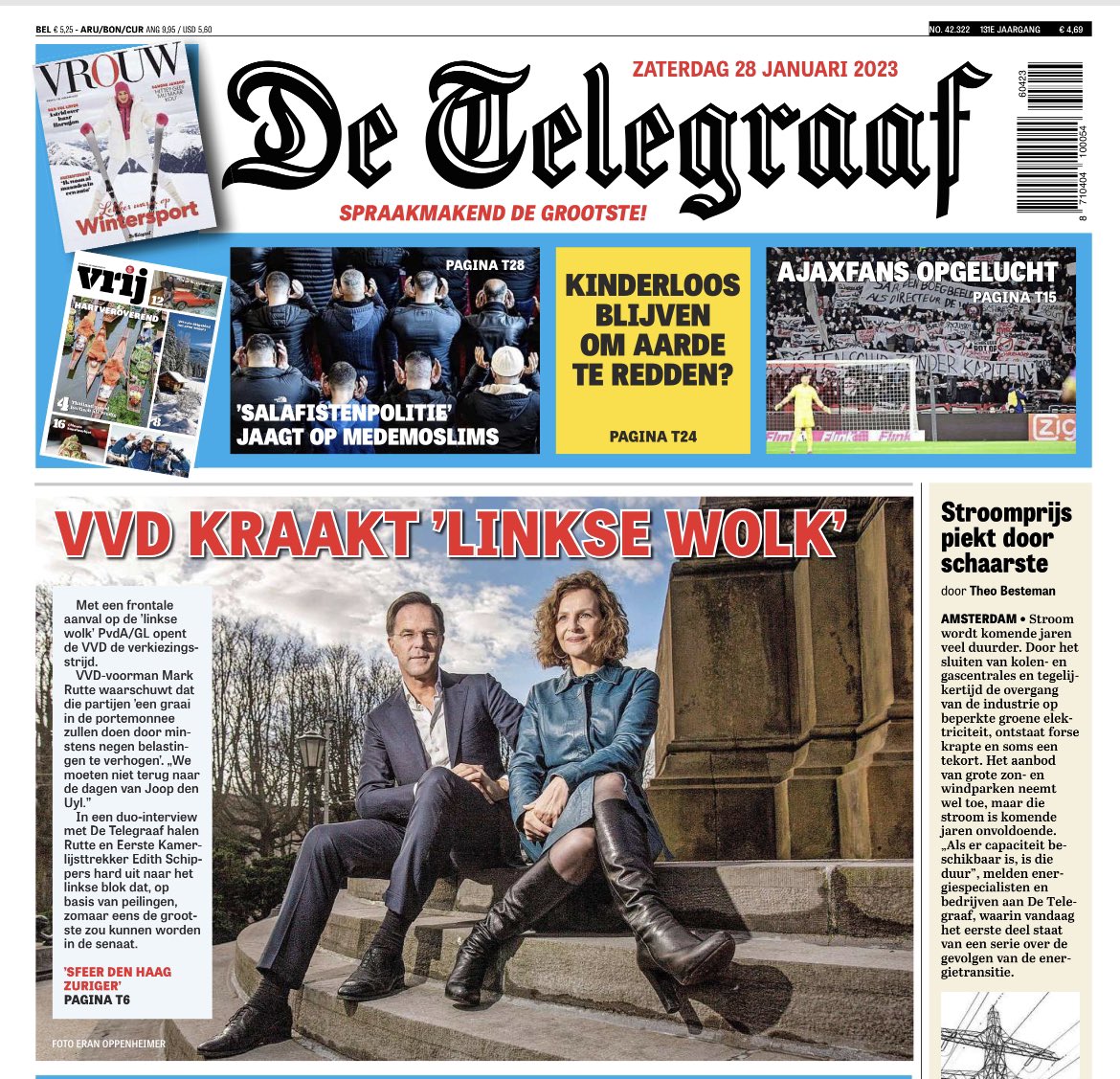 hugodejonge's tweet photo. Ja tuurlijk. Een neppe tweestrijd. Dat is nou écht precíes wat we nodig hebben…🥱 https://t.co/b3IJ35UDI1