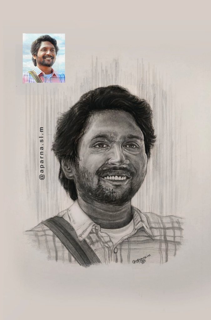 AparnaArtist's tweet photo. Pencil sketch of @ActorSuhas
#WriterPadmabhushan 
Hope u like it :) 
#suhas #Pencildrawing #pencilart #pencilsketch #Tollywood #graphiteart https://t.co/op2lJeY5v0