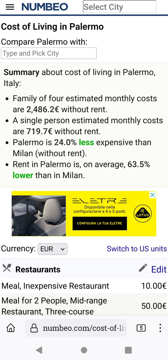 salving's tweet photo. @ln9462 @DeShindig @mara_carfagna @Azione_it Addirittura tre volte meno!!! 
Fare il confronto tra i mercati immobiliare, che sono i più divergenti, mi pare estremamente scorretto. Utile solo se non si hanno argomenti migliori.
On line ci sono strumenti come Numbeo, utili a farsi una prima idea sulla realtà. Senza gridare... https://t.co/7UMfkCAKRM