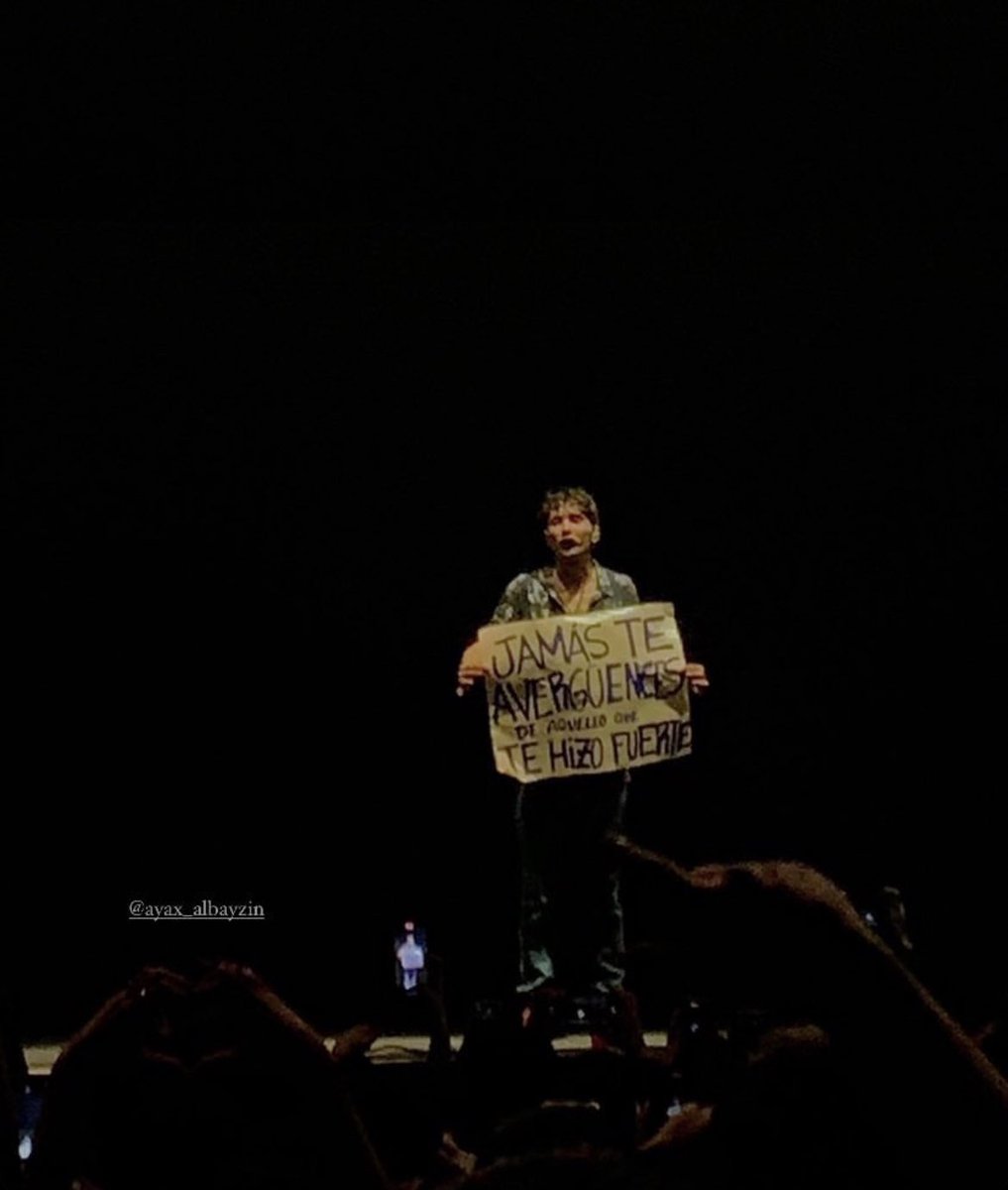 jamás te avergüences de aquello que te hizo fuerte.