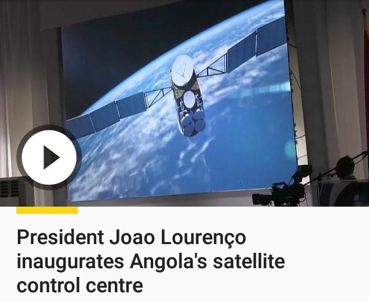 AfricanWing's tweet photo. Angolan President João Lourenço on Friday inaugurated the country’s first satellite control centre. Its main task is to monitor the activity of the satellite "ANGOSAT 2".

The southern African country had in October launched the main satellite with the help of Russia. @USUN https://t.co/R1g35qU6Ms