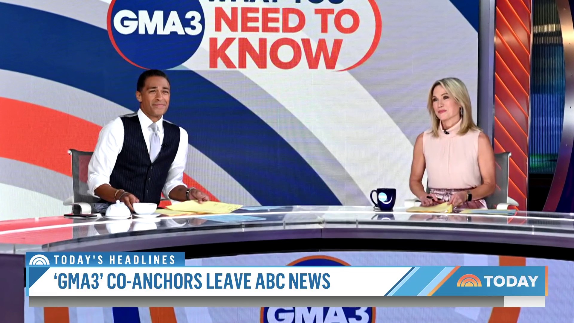 TODAY on Twitter "Amy Robach and T.J. Holmes, the coanchors of Good Morning America's