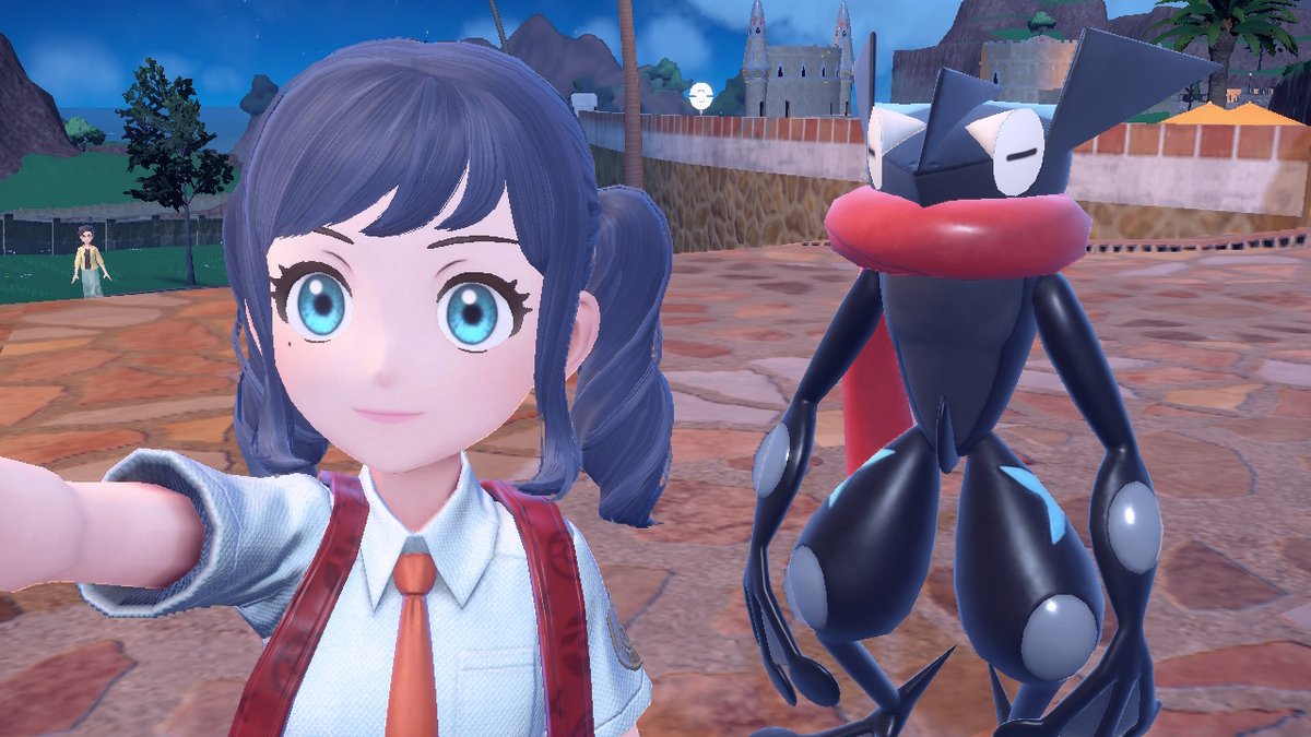 Miragezzz's tweet photo. 色違いゲッコウガ、カッコいいね♪
 #ポケモンSV #NintendoSwitch https://t.co/sPNgVAEdbf