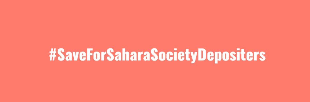 #SaveForSaharaSocietyDepositers

<a href="/PMOIndia/">PMO India</a> <a href="/AmitShah/">Amit Shah</a> <a href="/nsitharamanoffc/">Nirmala Sitharaman Office</a> <a href="/rajnathsingh/">Rajnath Singh</a> <a href="/rashtrapatibhvn/">President of India</a> <a href="/KirenRijiju/">Kiren Rijiju</a>
@DilhiHighCourt
आदरणीय महोदय सहारा ग्रुप द्वारा संचालित क्रेडिट को.सोसायटी का भुगतान कई सालो से नही हो रहा प्रजा बहुत परेशान हे प्लीज इस मामले का जल्दी निपटारा करवाइए