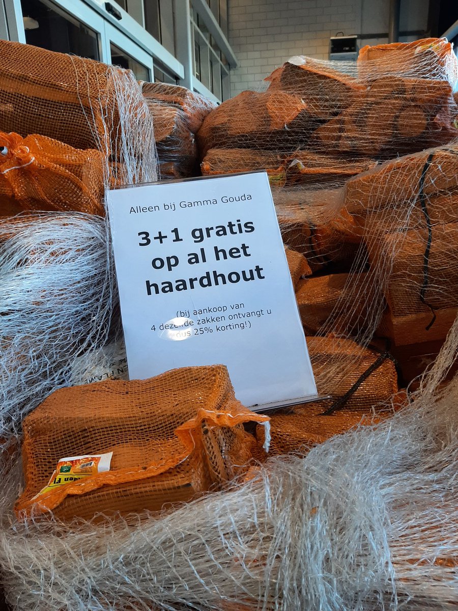 Profiteer nog snel van deze superaanbieding. Op=op #energiekosten #energieprijzen #alleenbijgammagouda #aanbieding #stoken #korting