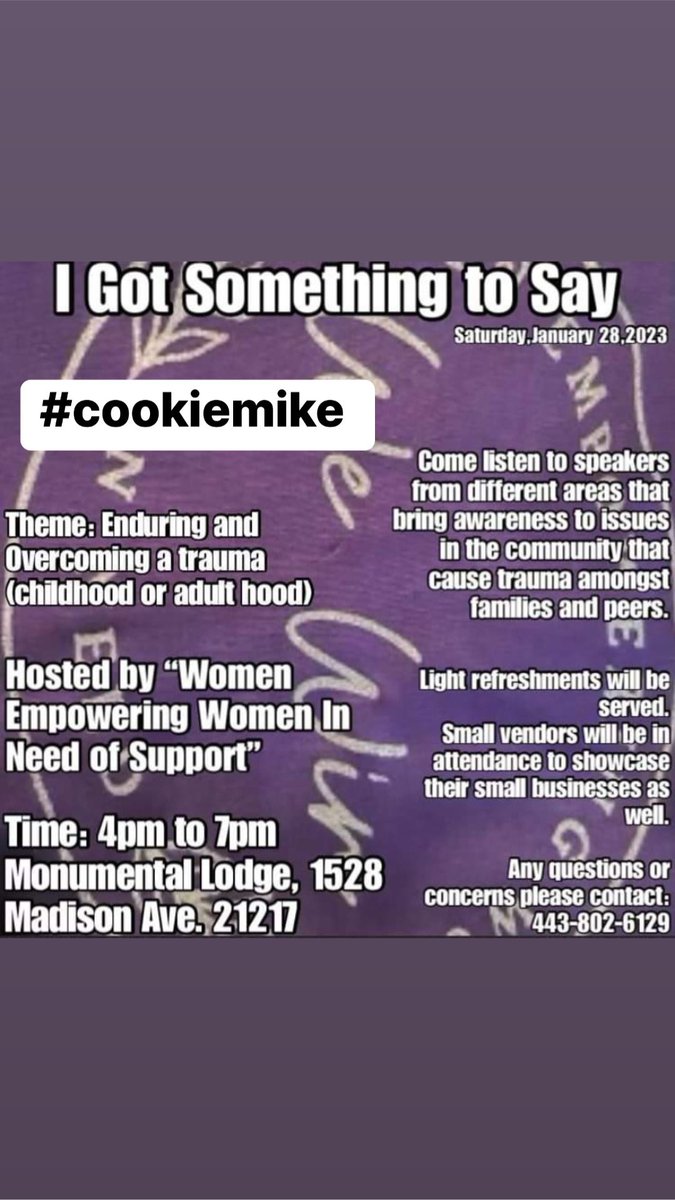 HomemadebyMike's tweet image. Good morning #cookiemike will be in the building !!!