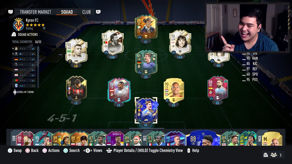 8 hours later, #TOTY Day 1 has concluded on the #KyrenRTG 👇
✅ Jairzinho Crafted
✅ 8/12 done for Zidane
✅ 3 HMs packed including Davies 🇨🇦
✅ TOTY Courtois in our final pack

Crazy support for a first stream back, you guys are legends. Back tomorrow early, see you then. ❤️