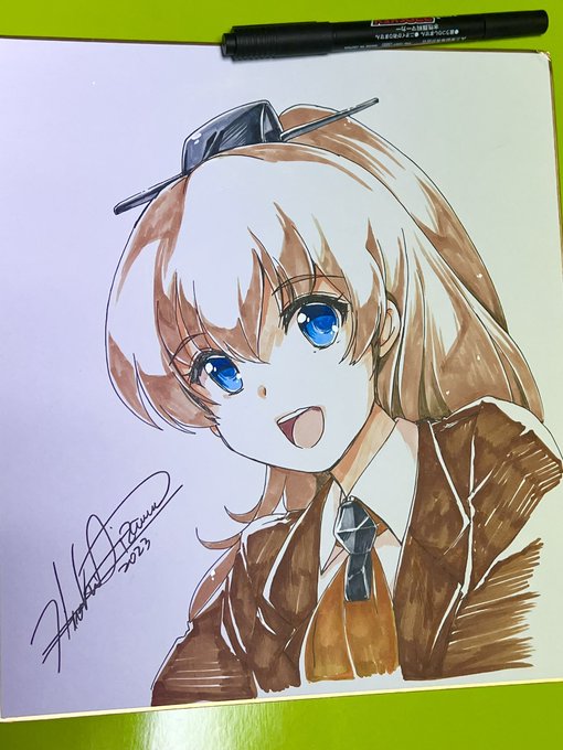 【018/365】毎日絵投稿してみる(なるべく)

アナログ色紙
艦これ 熊野 