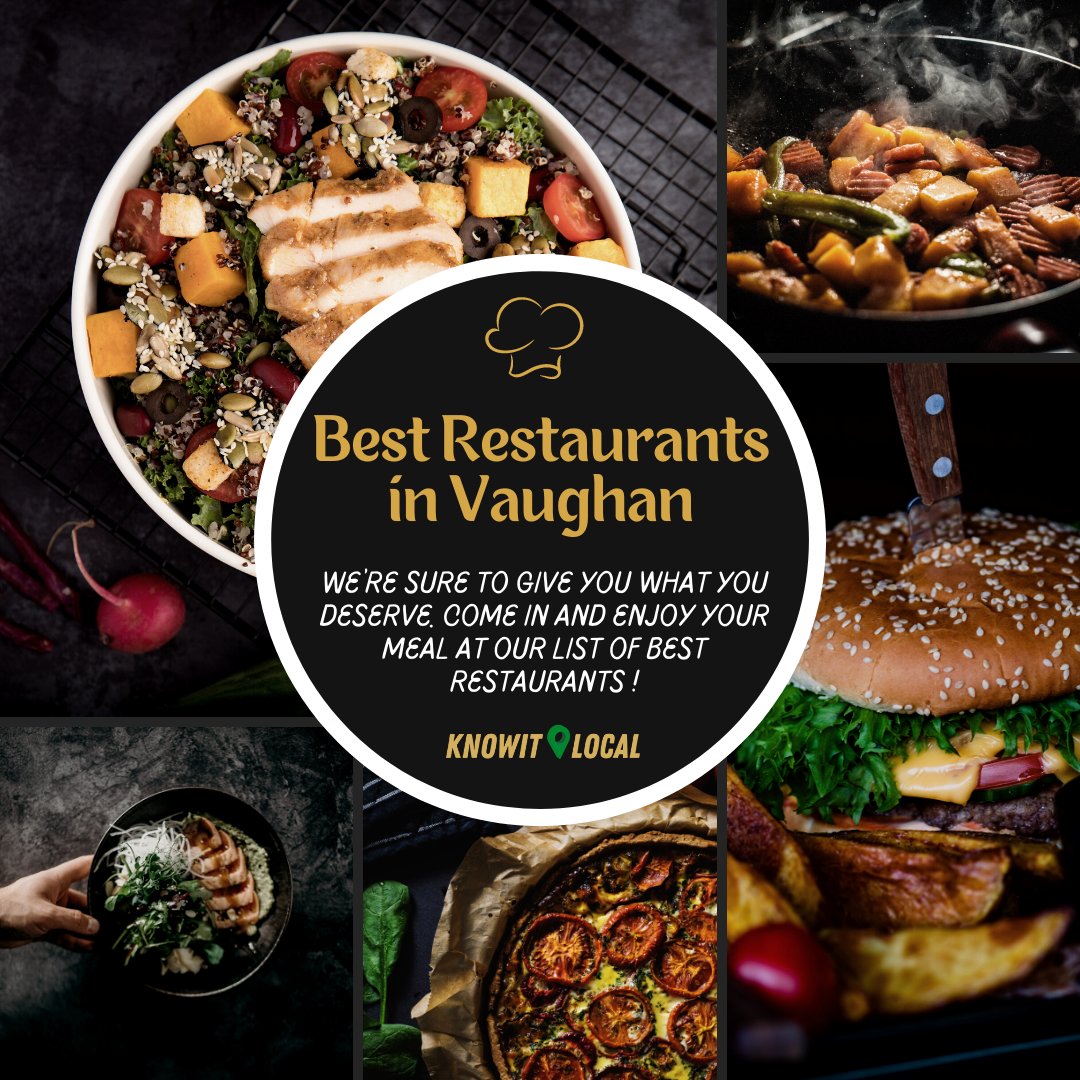 Know it Local has put together a list of the top 5 restaurants in Vaughan based on expert recommendations and customer reviews from some of the most trusted platforms. #restaurants #vaughanrestaurants #restaurant #restaurantmeal #restaurantfood #vaughanfood #bestrestaurant #meal