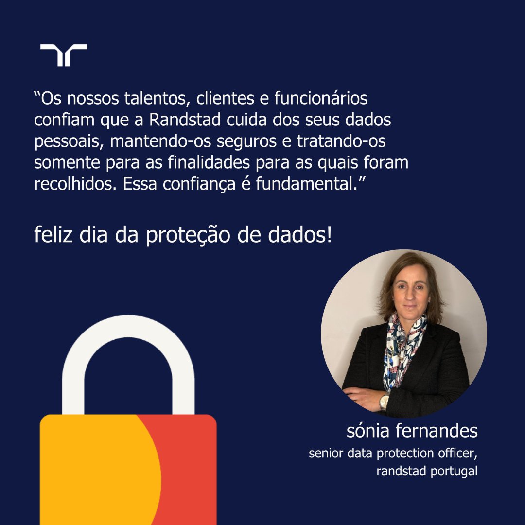 Randstad_pt's tweet image. Internamente, trabalhamos constantemente para que todos os funcionários compreendam a relevância deste assunto e para que os processos que envolvem dados pessoais melhorem a cada dia.

Feliz Dia da Proteção de Dados!

#randstadpt #humanforward #recursoshumanos #proteçãodedados