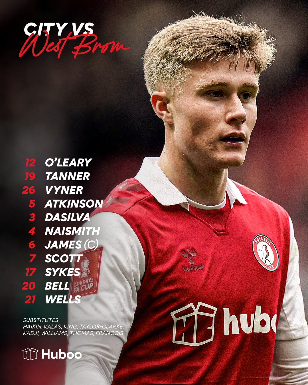 Bristol City FC on Twitter "Here's how we line up for today's 