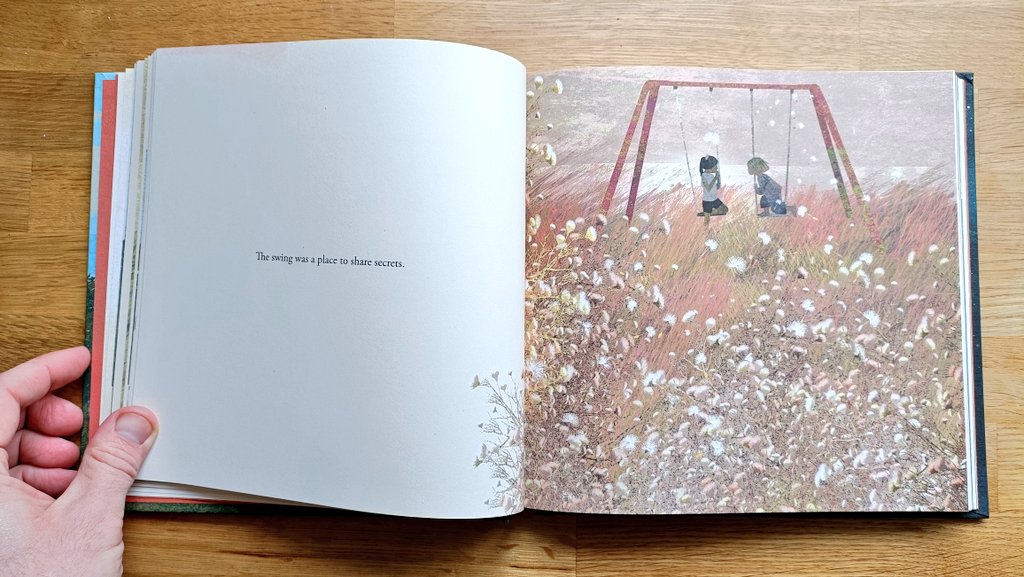 Misterbodd's tweet image. And lastly something a little special from #BrittaTeckentrup
#TheSwing uses a swing to show the passing of time and the collection of memories that happen in one place.
It is stunningly beautiful and @smithsmm it has your name written all over it (metaphorically obviously...)