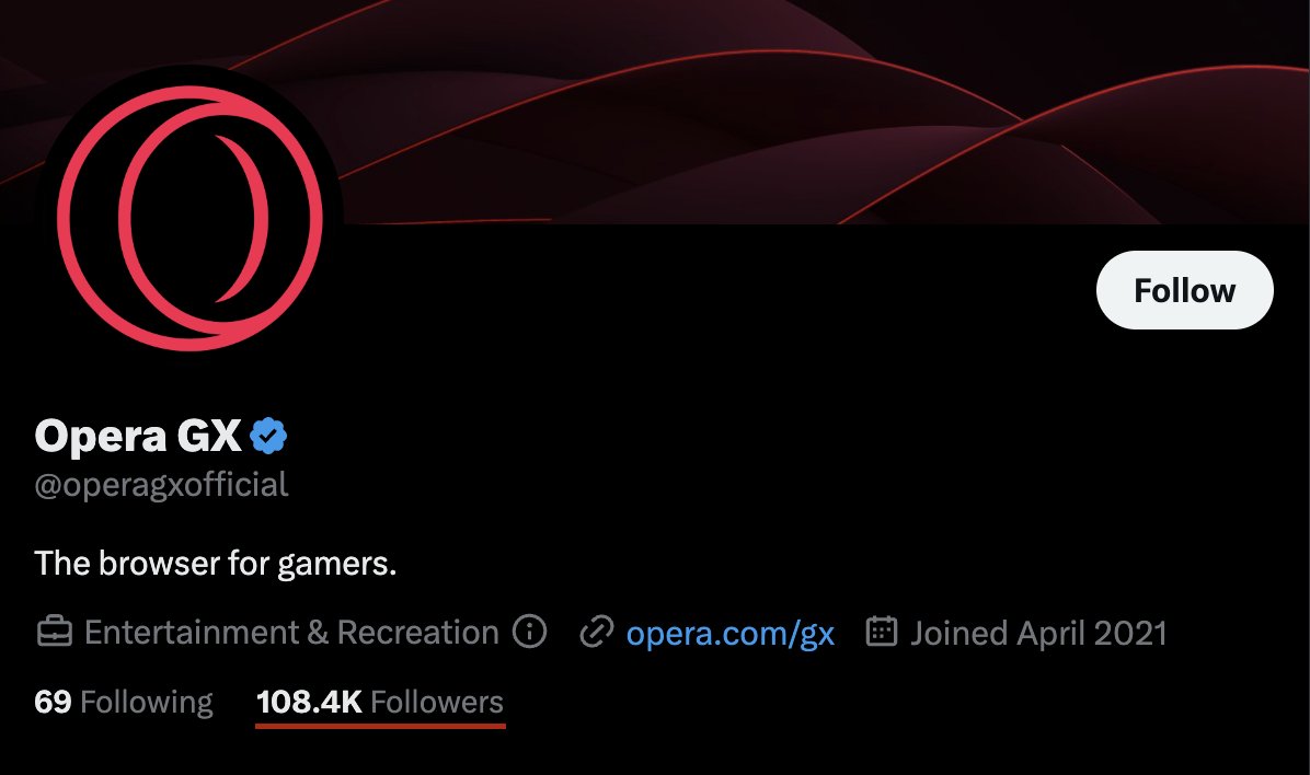 Opera GX on Twitter: 