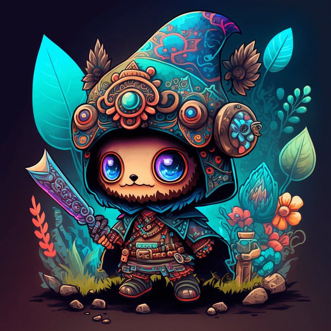 OHarrellJames's tweet photo. Terrako warrior 🪖

✨ NFT Available on OpenSea ✨
https://t.co/DjKSsVcfAl

#cyberpunk #art #artwork #drawing #cartoon #digitalart #digital #aiartcommunity #zelda #warrior #game #fantasy #openseanft #opensea #NFT #NFTCommunity #NFTGiveaways #NFTCollection #NFTarts #rixou #NFT https://t.co/oSc3rfClmS