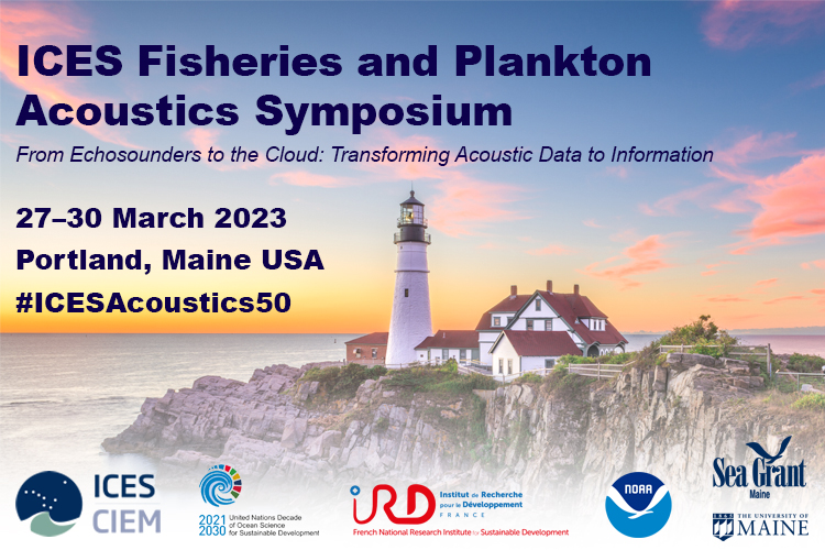 ICESmarine's tweet photo. ⏰ Deadline approaching for #ICESAcoustics50 call for abstracts!
Join our #fisheries &amp; #plankton #acoustics symposium in March.
➡️ Submit abstract, register &amp; apply for #EarlyCareerScientist grants by 31 January: https://t.co/XrZMqLzVkW 
@Maine_Sea_Grant @NOAAFish_NEFSC https://t.co/ObMv4Przs7