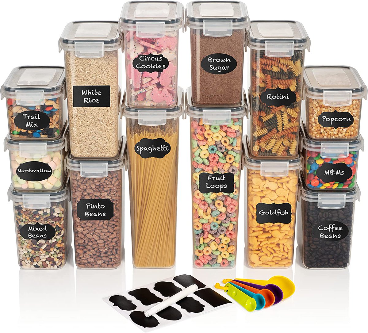 _showrom's tweet image. CLEARSPACE Airtight Food Storage Containers –14 Pack BPA Free Kitchen Organization Set for Pantry Organization and Storage, Plastic Canisters with Durable Lids Ideal for Cereal, Flour &amp;amp; Sugar-25% $39.99 ($2.86 / Count)
List Price: $52.99
click to buy&amp;gt;&amp;gt;&amp;gt; amzn.to/3jahWdU
