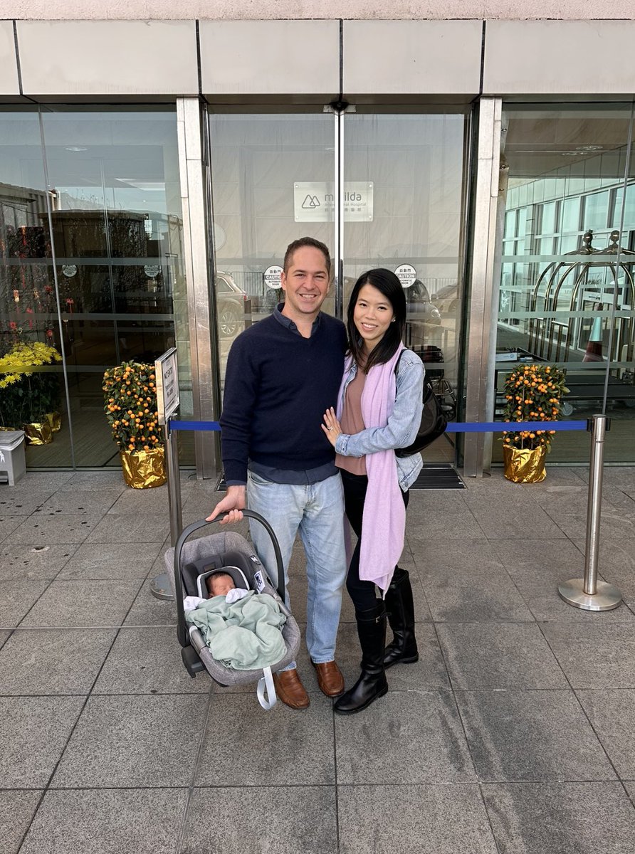 jdelgiudice's tweet photo. Ringing in the new year with a new tiger cub.  Little Jamie and Mom doing great so far.  @mzhu14481872  #dadlife https://t.co/ZRdXhitj1x