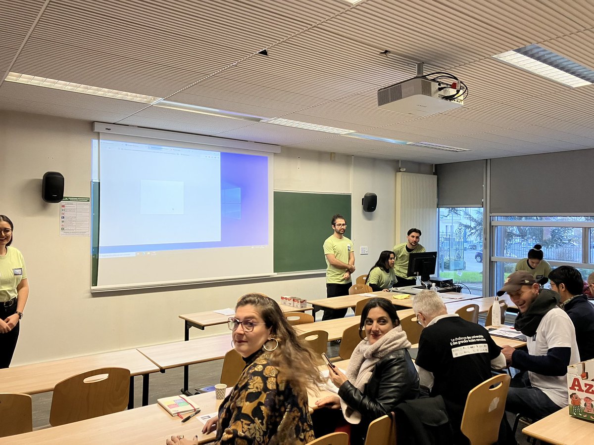 NFr21's tweet photo. Cโest parti pour les pitchs du #DigitalTransformer @DTRennes
Chanceux, dโavoir pu accompagner une รฉquipe dโรฉtudiants sur lโentreprise eco-responsable La Ferme du Pโtit Gallo https://t.co/yfVVw1ny02
๐๐ฎ๐ฅ๐ฆโป๏ธ
Bravo aux organisateurs ๐ @L_Quatreboeufs @tpenard @RennesUniv https://t.co/Txb1YNIuiD