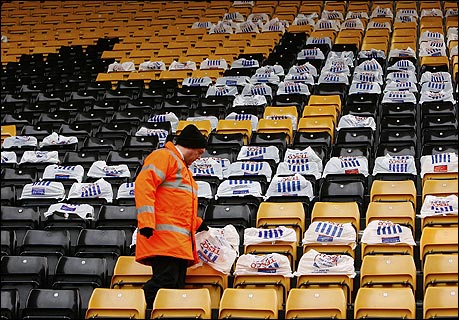 baggiebloke's tweet image. I think I see my bag... @wba #wba