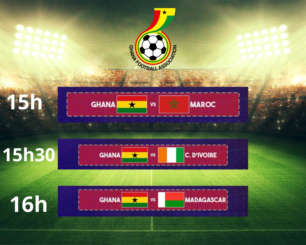 Joueurs Ghanéens 🇬🇭 tweet media