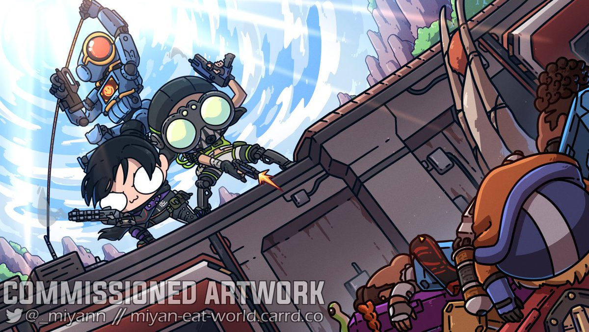 レイス(APEX) 「King of the marketplace#ApexLegends 」|MΔDDiEのイラスト