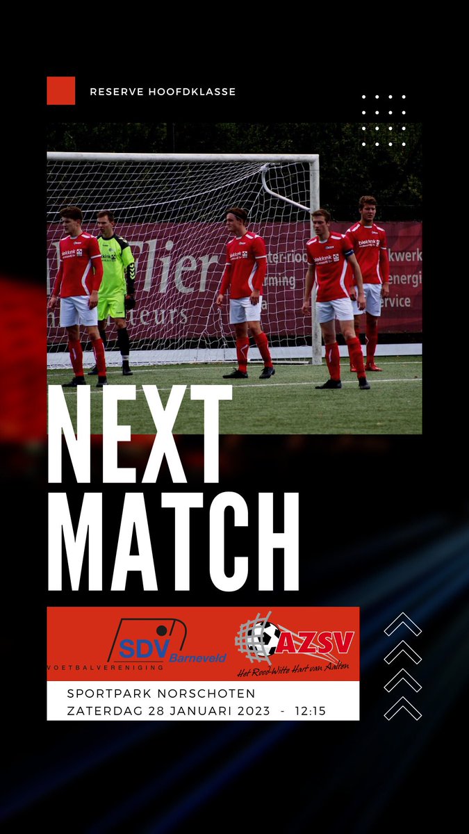 D’ran vandaag! 💪🏻🔴⚪️ op bezoek in <a href="/SDVBarneveld2/">SDVBarneveld2</a>
