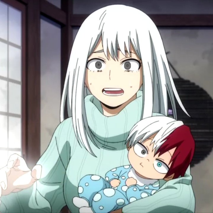 Color_Division's tweet photo. Baby Shoto was just chilling 😂 https://t.co/n9frKW2vcX