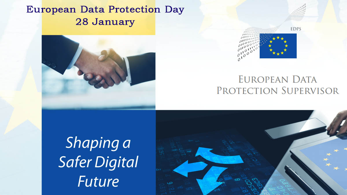 EUPublications's tweet photo. Today is #EuropeanDataProtectionDay! 
See how the European Data Protection Supervisor @EU_EDPS supervises how your personal data are processed by the EU institutions so they comply with #EUDataProtection rules! 
Learn more: 👉 https://t.co/UUhaOOobwn https://t.co/YqhTWQunQy