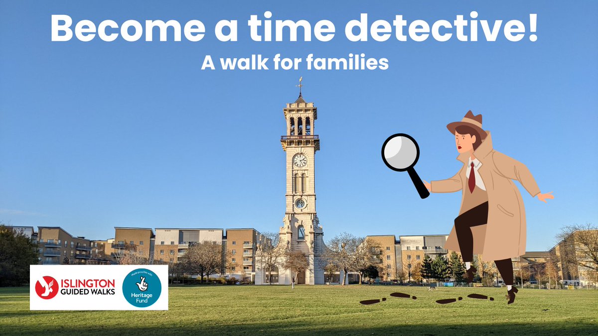 This is your chance to become a time detective! A FREE tour for families this half term. 11am, 14 February. No need to book! 

Explore the park with an official Islington guide and see if you can spot the clues that reveal its varied history

bit.ly/3JicL6i