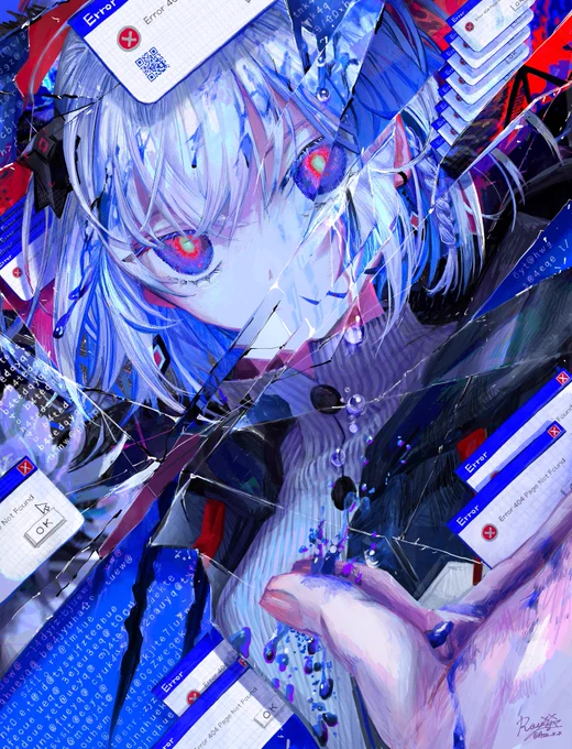 人間  #裏命イラストコンテスト 