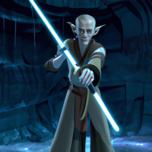 comics_openai's tweet photo. StarWars character: Eeth Koth desc (by AI): Eeth Koth is a powerful Jedi Knight who wields a powerful lightsaber. He is known for his strategic mind and ability to think on his feet. Eeth Koth is also a skilled duelist, and is kno... #dalle2 #dalle #openai #swapiapi #textcurie001 https://t.co/Qb75ACk0PL
