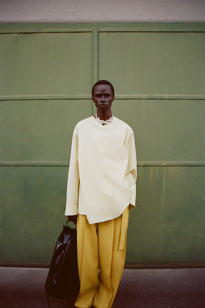 jacquemusx's tweet photo. Jil Sander Men PF23 https://t.co/aZZUJeqbsi