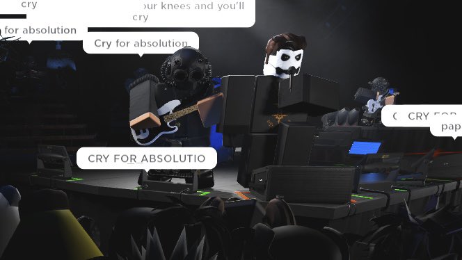 3kuse's tweet image. Roblox Ghost Ritual 👻
#Ghost #thebandghost #Robloxconcert #Roblox