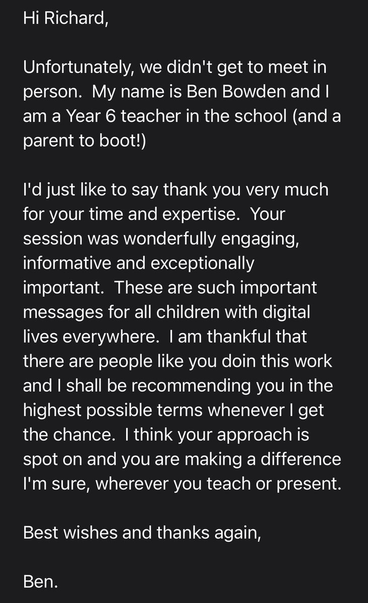 It’s just so humbling to hear how my efforts are impacting others. I never see myself as an expert, but just someone who is extremely passionate about what I do and someone who is always trying to do better. So reading this means the world to me. Thanks you so much Ben 🙏