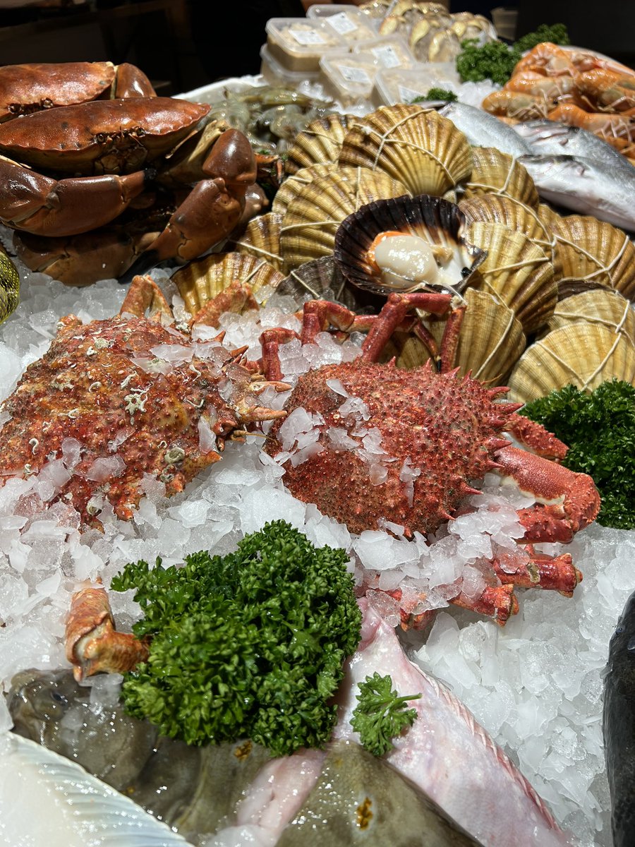 Great Selection of Shellfish and a Big haul of wonderful UK Fresh Fish has landed in #M21