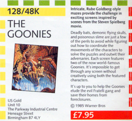 MarkRJones1970's tweet image. More 128 games featured in this brochure that were originally planned but were never released &amp;amp; only existed, back in the day, as 48k versions 
21. Psychedelic Warp (no version came out)
22. Goonies
23. Jet Set Willy 2
24. Rambo
#SinclairResearch #ZXSpectrum #RetroGaming