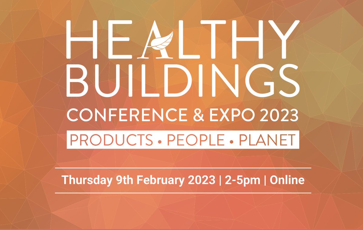 Flash sale! 20% off all Healthy Buildings Conference tickets until the end of January using code 'JANUARY20'.

us5.campaign-archive.com/?u=c613327e651…

#HealthyBuildings2023 #health #wellbeing #timber #healthy #biophilia #natural #environmental #sustainability #netzero