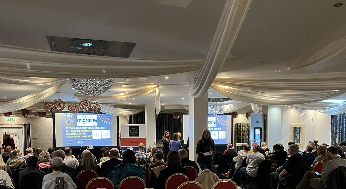 We’re all ready to welcome attendees to our #Migraine patient day in Hull. Fantastic that over 130 had signed up. Looking forward to speaking with many and for a positive day. <a href="/MigraineTrust/">The Migraine Trust</a>