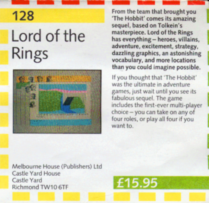 MarkRJones1970's tweet image. More 128 games featured in this brochure that were originally planned but were never released &amp;amp; only existed, back in the day, as 48k versions 
13. Red Moon
14. Return to Eden
15. Transformers
16. Lord of the Rings
#SinclairResearch #ZXSpectrum #RetroGaming