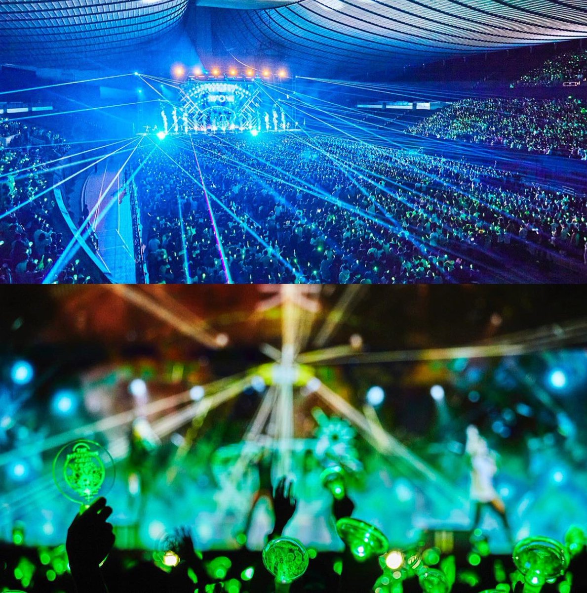 0227_92GRCReW's tweet photo. 2017.1.7から6年振りのアリーナ
6年振りに本人登場生姿、生唄、生MC
出てきた瞬間本当に感動した。

まささん、なるさん、あゆみんの
この4人で一緒に参戦できたし、
県外組に6年振りに会ったりして
同窓会みたいな感じだった😌

HIDEさんnaviさん92さんSOHさん
そしてJINさんアリガトウ

#GReeeeN https://t.co/S6cUZ7wIBb