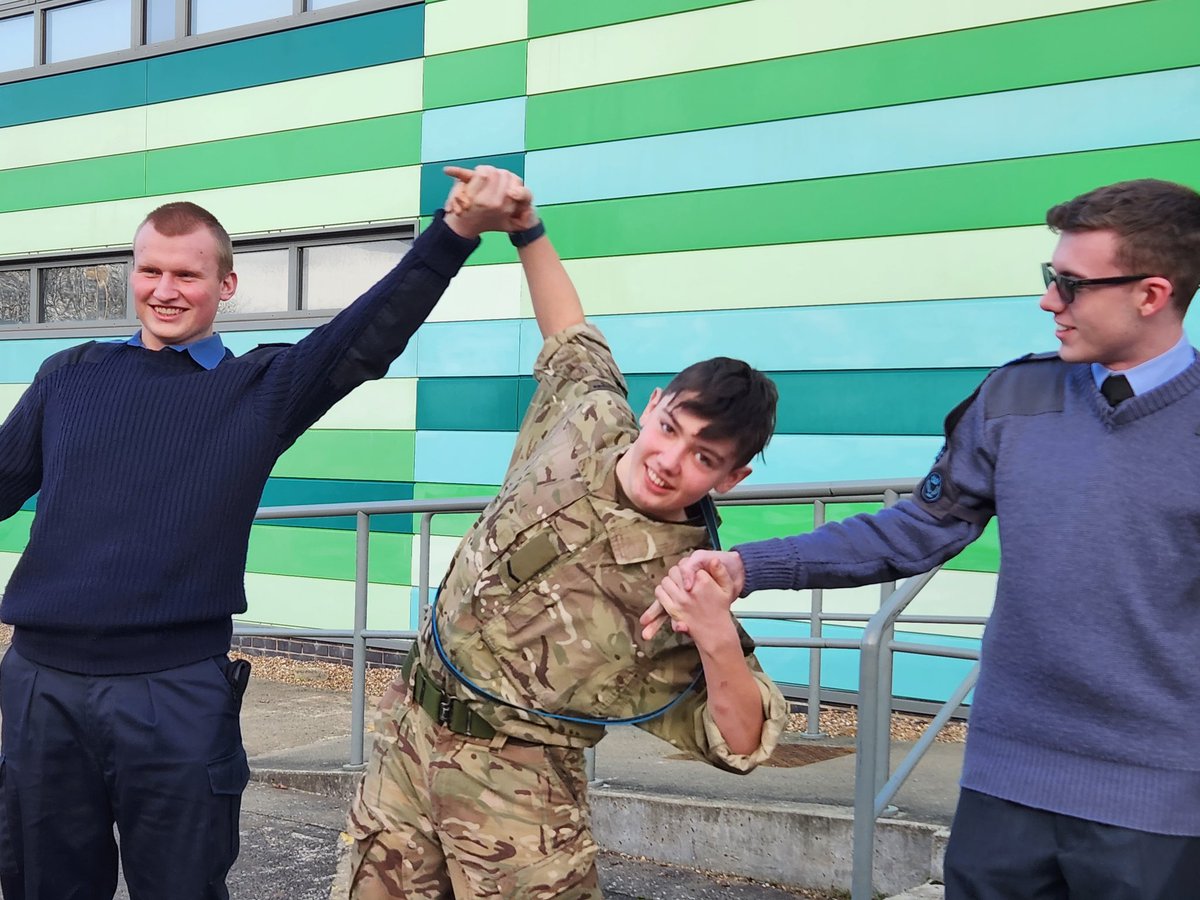 MWelshMBE's tweet image. First Tri-Service ILM L2 Young Leaders Award course is well under way at CTC Chilwell. No matter what colour uniform, the cadets are already working as a team 😊  @CVQOyoungleader @CVQO @SeaCadetsUK @nottsacf @SEMidsWgRAFAC @NottinghamSea @Newarkseacadets