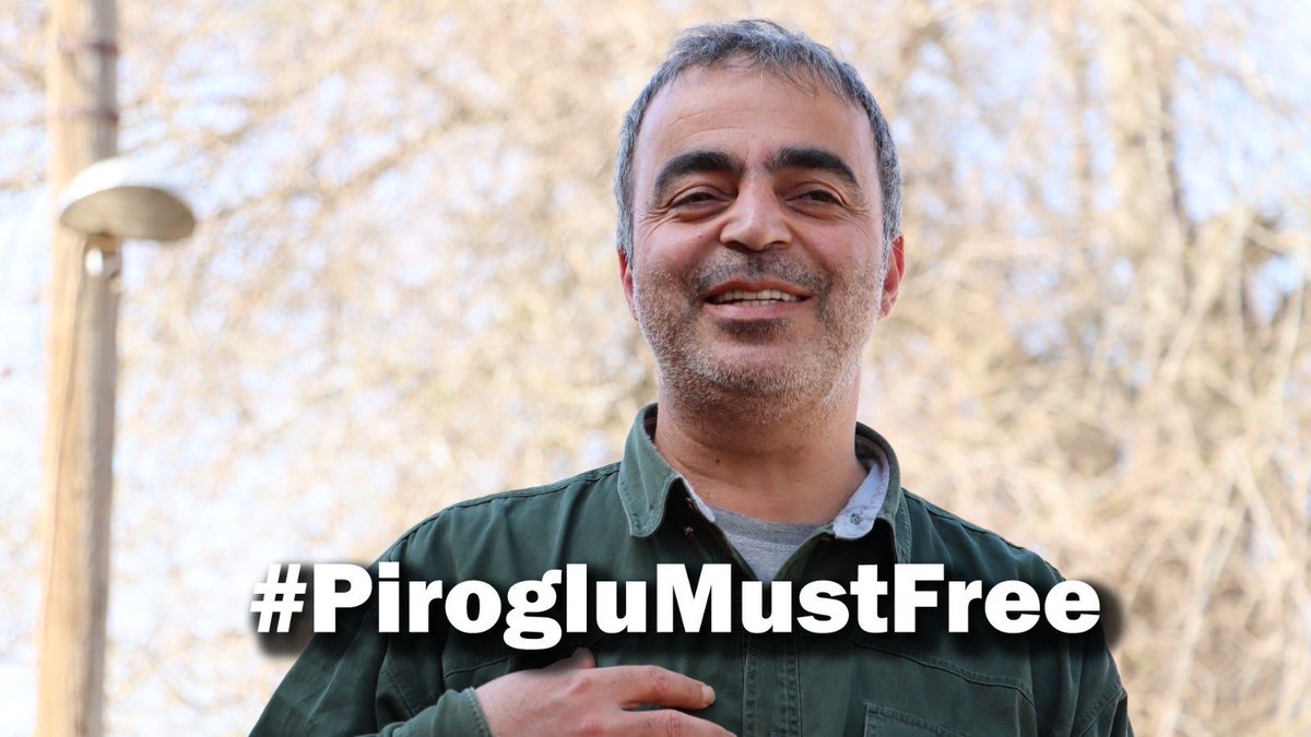 FfmNck's tweet photo. #FreedomForEcevitPiroğlu
#PirogluMustFree https://t.co/4u9j2PX8FC