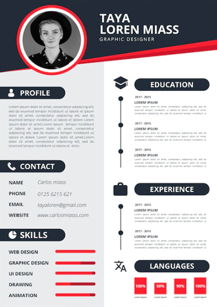 Un CV bien préparé est la première étape pour décrocher l'emploi de vos rêves ! 
cv-design.eu

#CV #Recrutement #Emploi