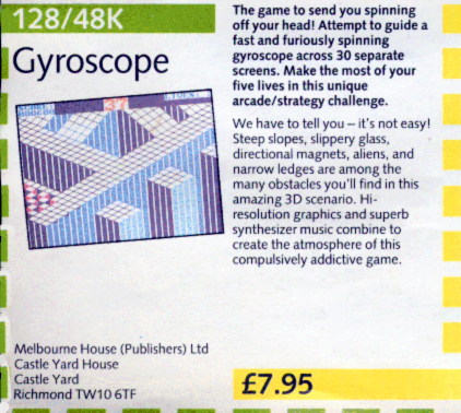 MarkRJones1970's tweet image. More 128 games featured in this brochure that were originally planned but were never released &amp;amp; only existed, back in the day, as 48k versions 
29. Impossible Mission
30. Gyroscope
31. Dynamite Dan 
#SinclairResearch #ZXSpectrum #RetroGaming