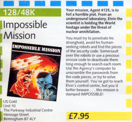 MarkRJones1970's tweet image. More 128 games featured in this brochure that were originally planned but were never released &amp;amp; only existed, back in the day, as 48k versions 
29. Impossible Mission
30. Gyroscope
31. Dynamite Dan 
#SinclairResearch #ZXSpectrum #RetroGaming